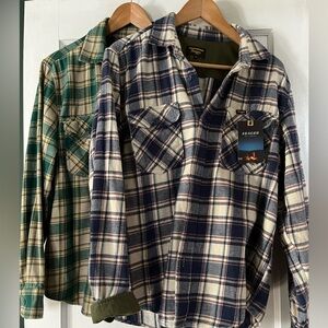 Seager Flannel Shirts washed and worn one time.